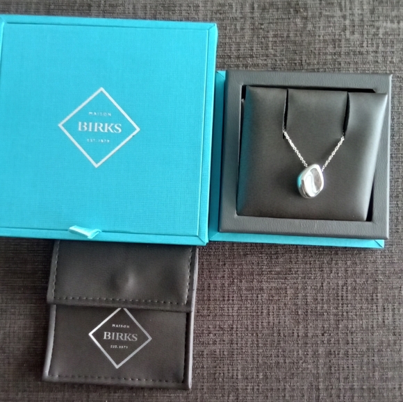 Birks Jewelry - Birks Sterling Silver Pebble Necklace